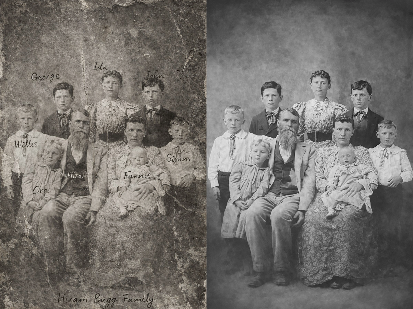 Extensive Photo Restoration