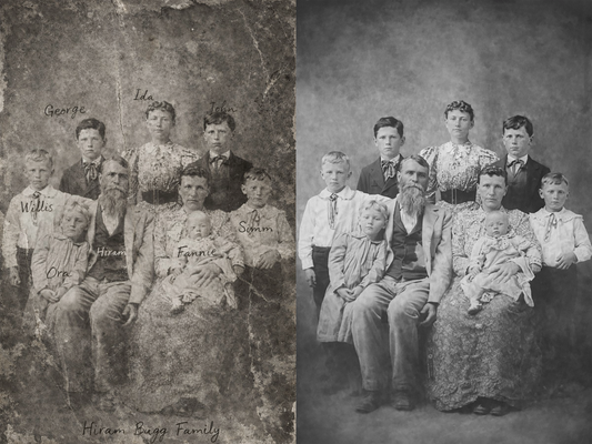 Extensive Photo Restoration