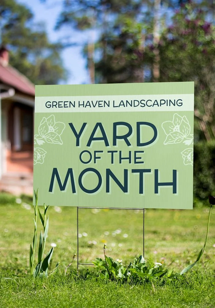 Letreros para jardín - 18" x 24"