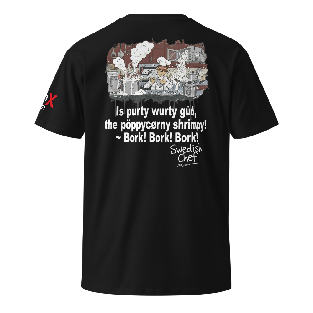 Camiseta de chef sueco